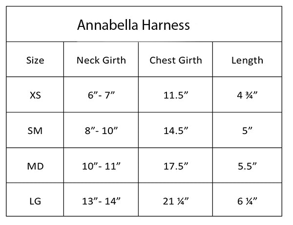 Annabella Dog Harness