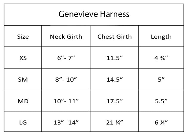 Genevieve Dog Harness
