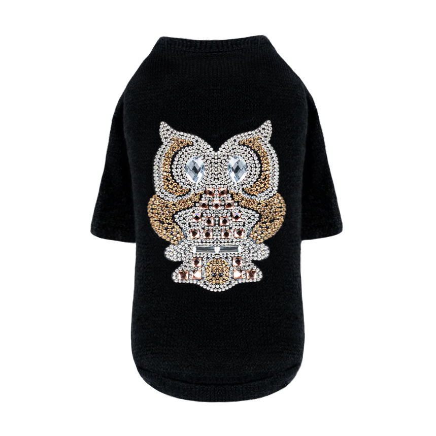 Night Owl Dog Sweater