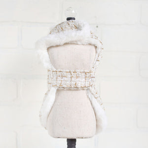 Chanel Tweed Dog Coat