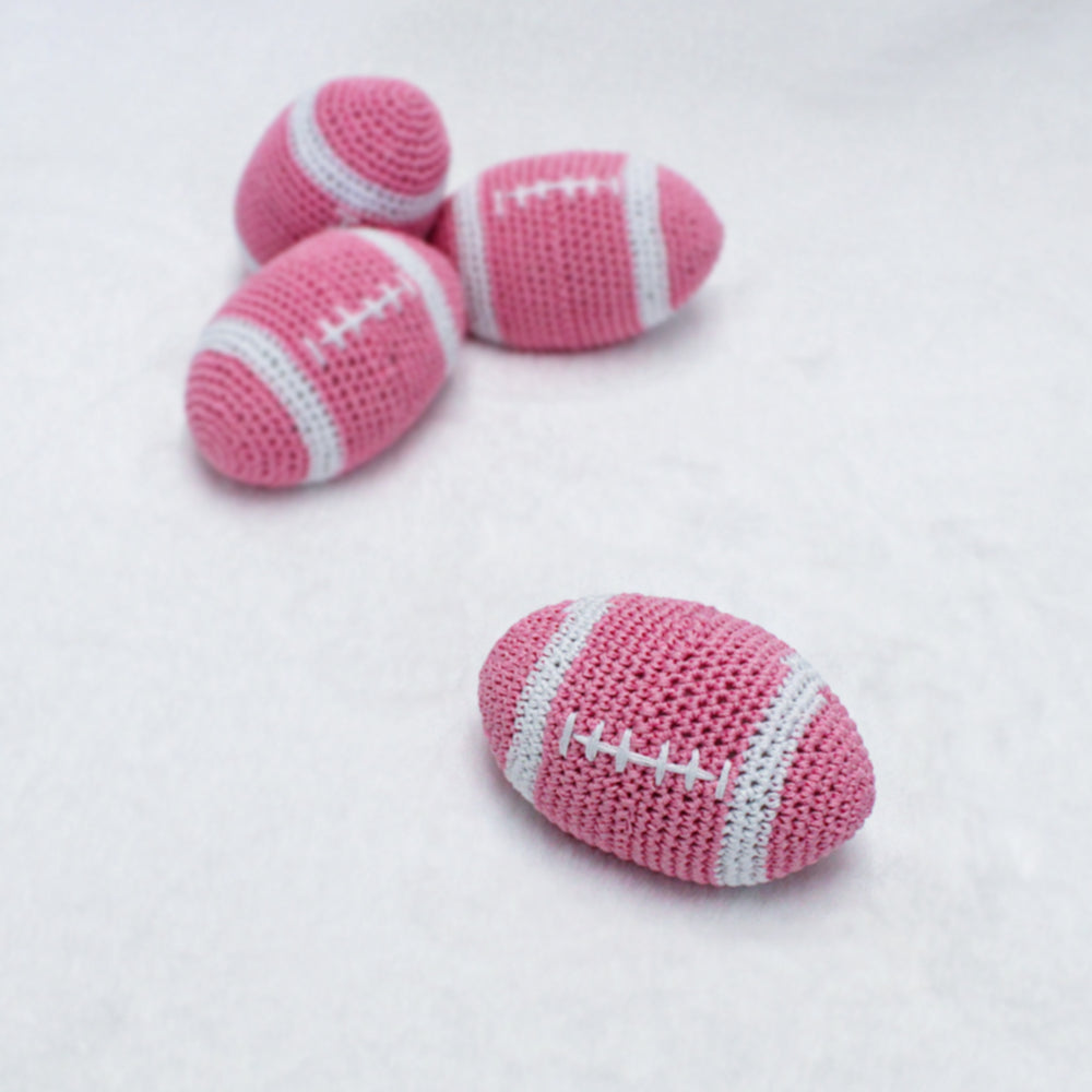 Crochet Football Toy