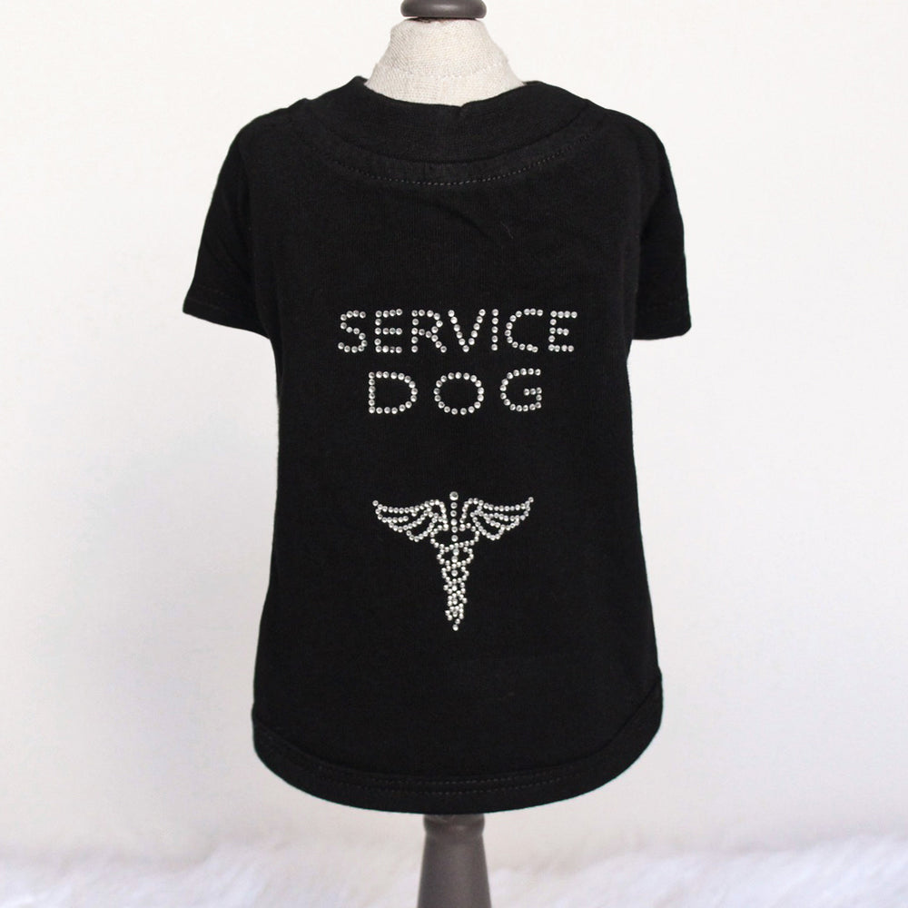 T-shirt pour chien d'assistance