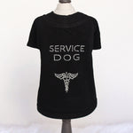 Camiseta de perro de servicio