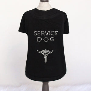 Camiseta de perro de servicio