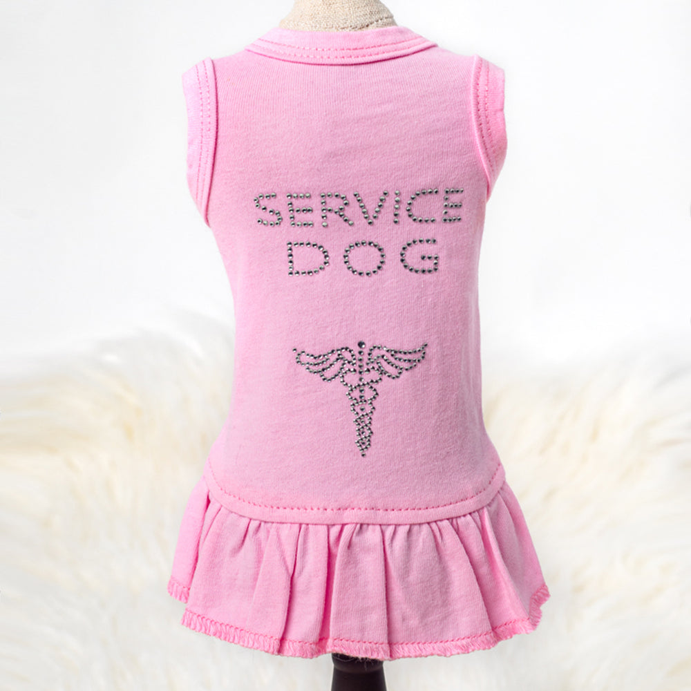 Vestido de perro de servicio